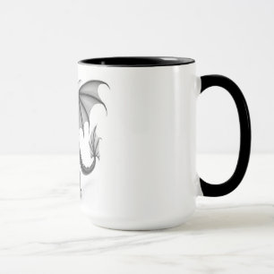 Majestätischer Drachen-Kaffeebecher Tasse