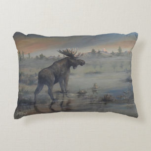 Majestätischer Elch Dekokissen