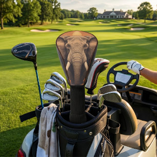 Majestätischer Elefant Golf Headcover