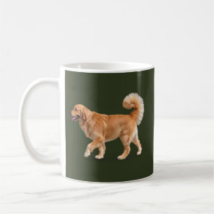Majestätischer Golden Retriever Kaffeetasse