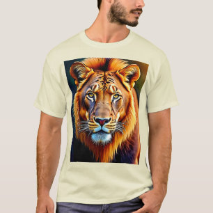 Majestätischer Löwe: Seele des wilden Königs Art T-Shirt