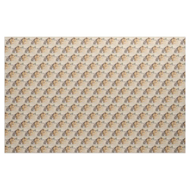 Majestätischer Löwe Stoff (Yard (91,4 cm))