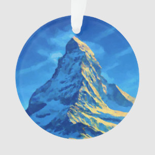 Majestätischer Matterhorn Ornament
