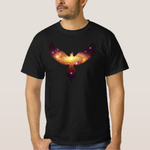 Majestätischer Phoenix für Männer T-Shirt
