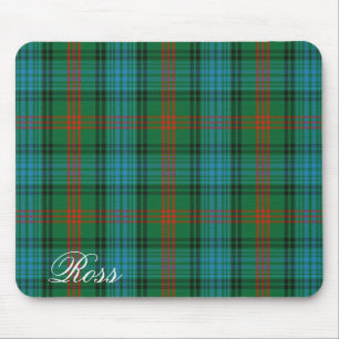 Majestätischer schottischer ClanRossTartan Mousepad