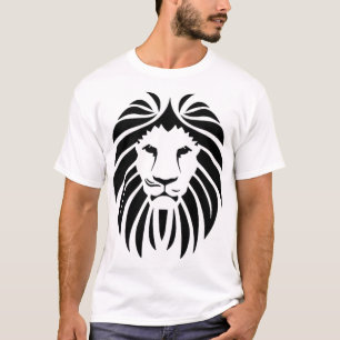Majestätischer Stamm Löwenkopf Herren T-Shirt