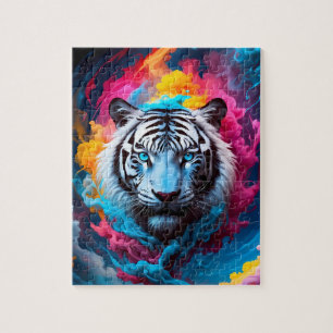 Majestätischer Tiger mit mystischer und ätherische