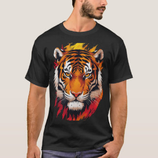 Majestätischer Tiger - Symbol für Power, Mut und K T-Shirt