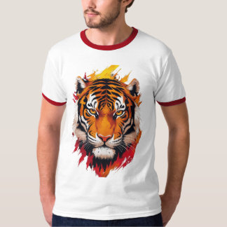 Majestätischer Tiger - Symbol für Power, Mut und K T-Shirt