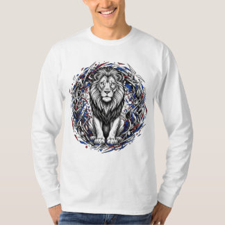 Majestätisches Chaos: Das Sketch-Art Löwen-T-Shirt T-Shirt