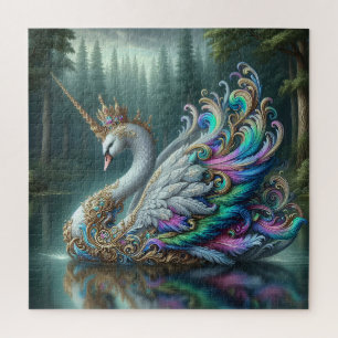 Majestätisches Einhorn Schwan