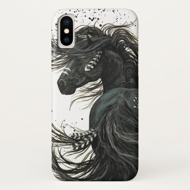 Majestätisches Geist-Pferd durch Bihrle Case-Mate iPhone Hülle (Rückseite)