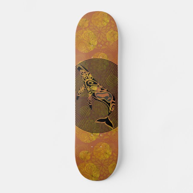 Majestätisches Geschöpf-Skateboard Skateboard (Vorderseite)