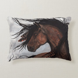 Majestätisches Pferd Pillows Wohngestaltung durch Dekokissen