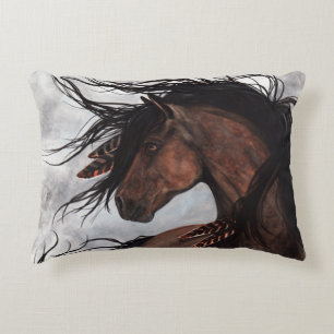 Majestätisches Pferd Pillows Wohngestaltung durch Dekokissen