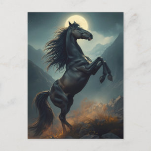 majestätisches Pferd Postkarte