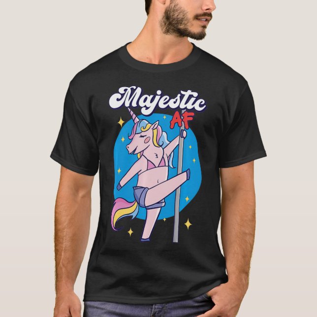 Majestic AF Einhorn  T-Shirt (Vorderseite)