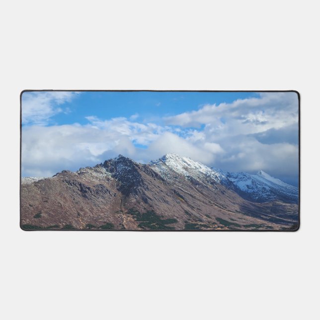 Majestic Alpingipfel Schreibtischmatte (Vorderseite)