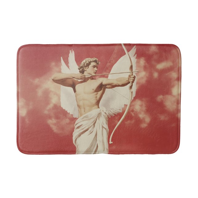 Majestic Angelic Archer - Ein Symbol für Liebe und Badematte (Vorderseite)