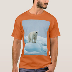 Majestic Arctic Polar Bear T - Shirt Design