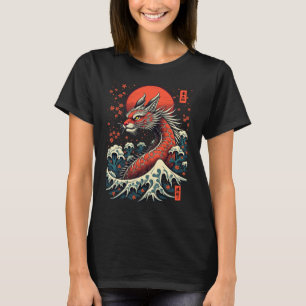 Majestic Artistic Japanisches Dragon Spirit T-Shir T-Shirt
