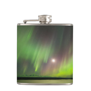 Majestic Aurora Flachmann