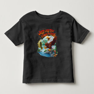 Majestic Bald Adler mit frischem Fisch auf Rocky P Kleinkind T-shirt