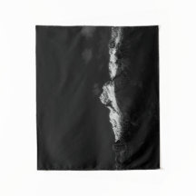 Majestic Berg Triglav in Schwarzweiß