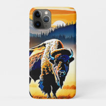 Majestic Bison Sunset