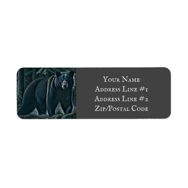 Majestic Black Bar aus dem Nordwald (Vorne)