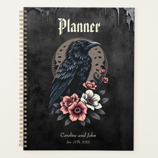 Majestic Black raven Planer (Vorderseite)