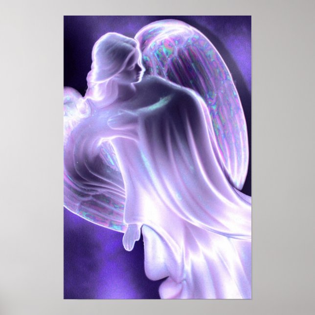 Majestic Blue Angel Poster (Vorne)