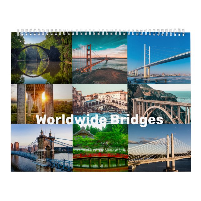 Majestic Bridges Kalender 2021 Zuhause/Büromauer (Titelbild)