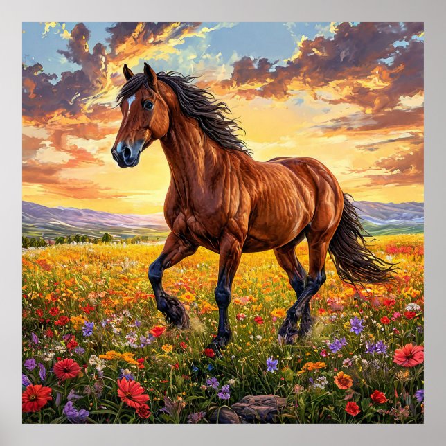Majestic Brown Poster (Vorne)