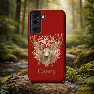 Majestic Buck - Individuelle Name Samsung Galaxy Hülle