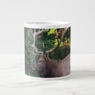 Majestic Bull Elk für Kühe Jumbo-Tasse