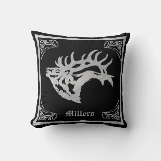 Majestic Bull Elk Kissen