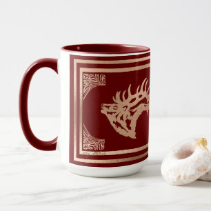 Majestic Bull Elk Tasse