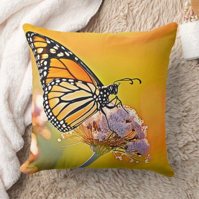 Majestic Butterfly Nahes Design Kissen (Decke)