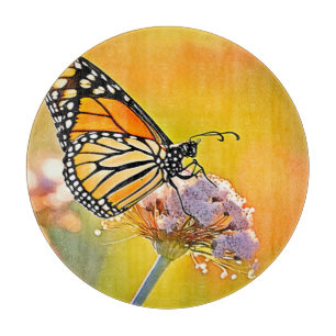 Majestic Butterfly Nahes Design Schneidebrett