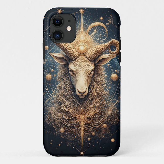 Majestic Capricorn Kunst Case-Mate iPhone Hülle (Rückseite)