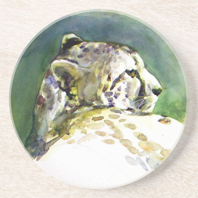 Majestic Cheetah Untersetzer (Vorne)