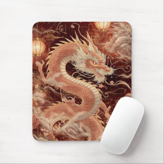 Majestic Chinese Dragon Mousepad