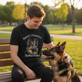 Majestic Companion, ein furchtloser Freund-T - Shi T-Shirt
