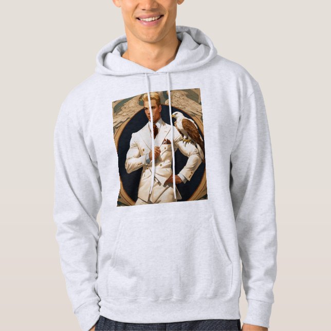 Majestic Crystal Eagle T - Shirt Design (Vorderseite)