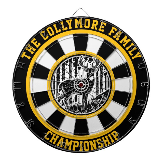 Majestic Death with Target Overlay Dartscheibe (vorne)