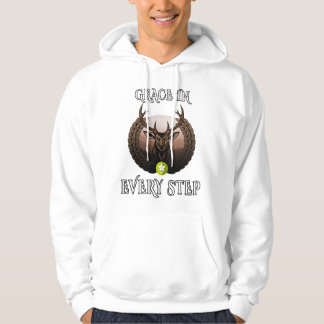 "Majestic Deer Hoodie - Modern Wildlife Fashion, F