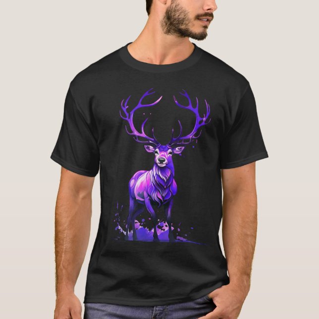 Majestic Deer T-Shirt (Vorderseite)