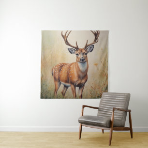 Majestic Dei im Herbst Wandteppich