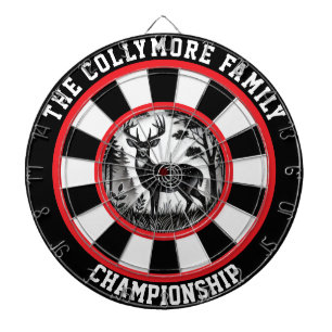 Majestic Dei in Forest Design Dartscheibe